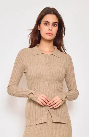 Camel chemise Knit