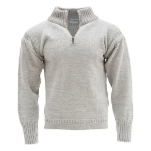 Corblets - Quarter Zip Guernsey Sweater - Channel Jumper