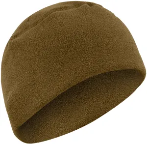 Coyote Brown - Polar Fleece Watch Cap Tactical Large Skull Watchman Beanie