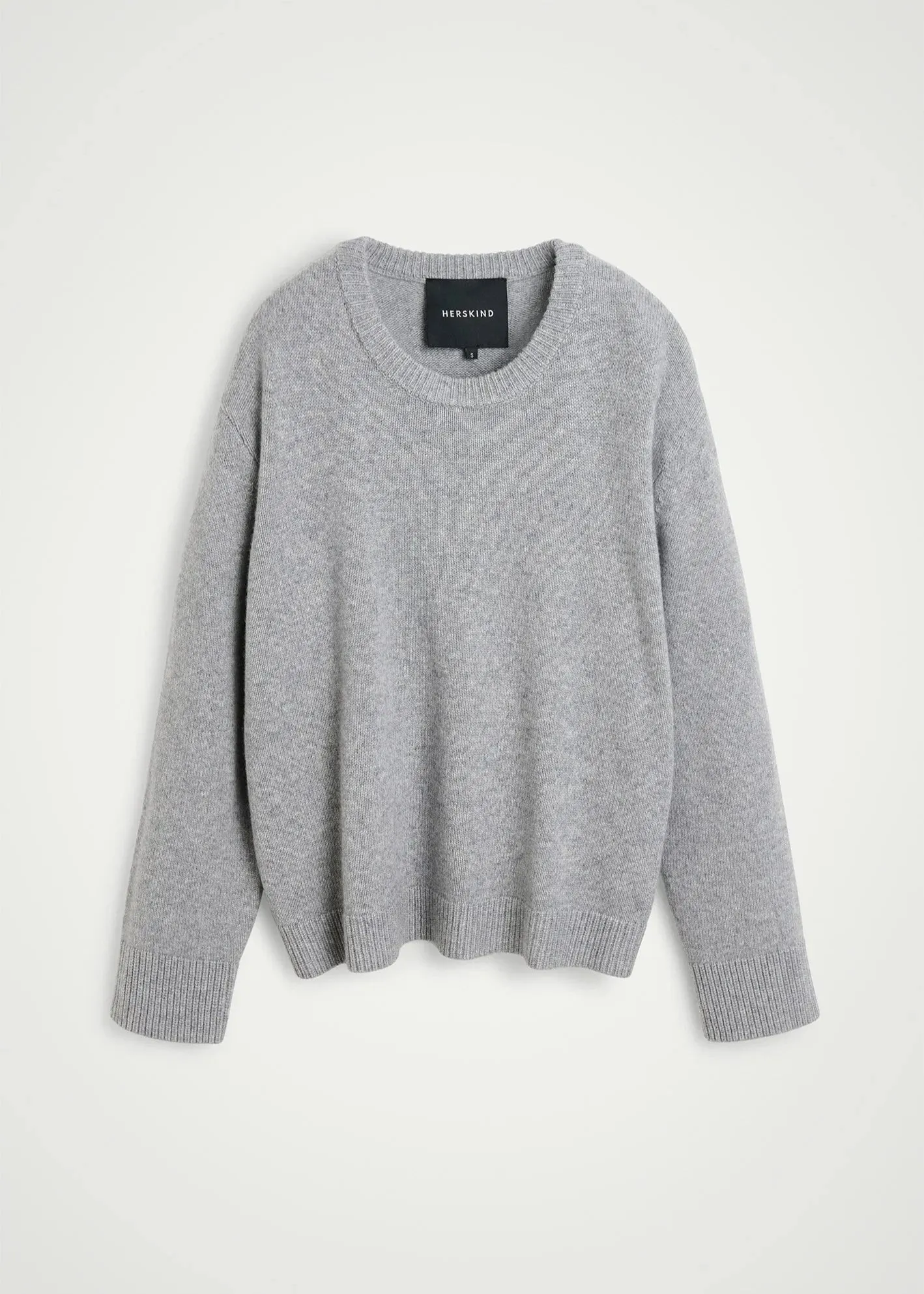 DOOFA KNIT ROUNDNECK | LIGHT GREY