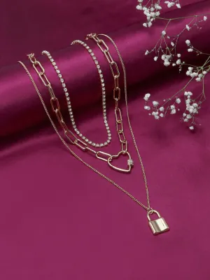 Heart Lock Chains