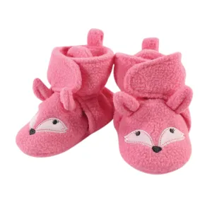 Hudson Baby Cozy Fleece Booties, Miss Fox