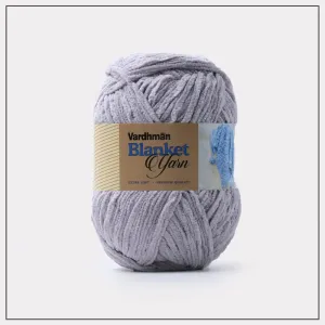 KYSS Vardhman Blanket Knitting Yarn Thick/Mottu Light Grey (1 Ball 200 Gram Each) Wool, 200 Gm Best Used With Knitting Needles, Crochet Needles Wool Yarn For Knitting Shade No-17