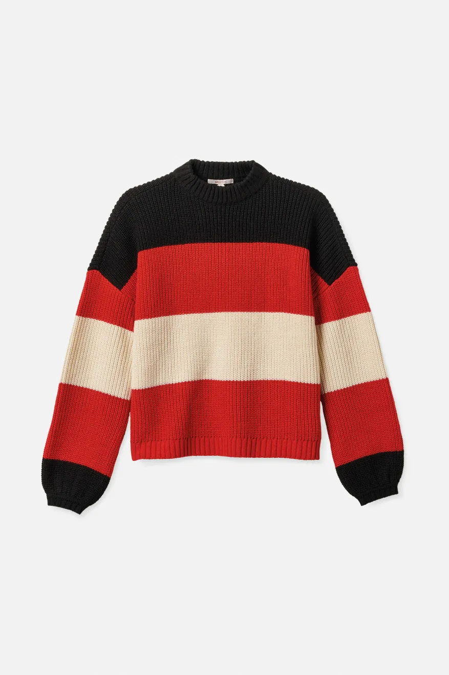 Madero Sweater - Mars Red