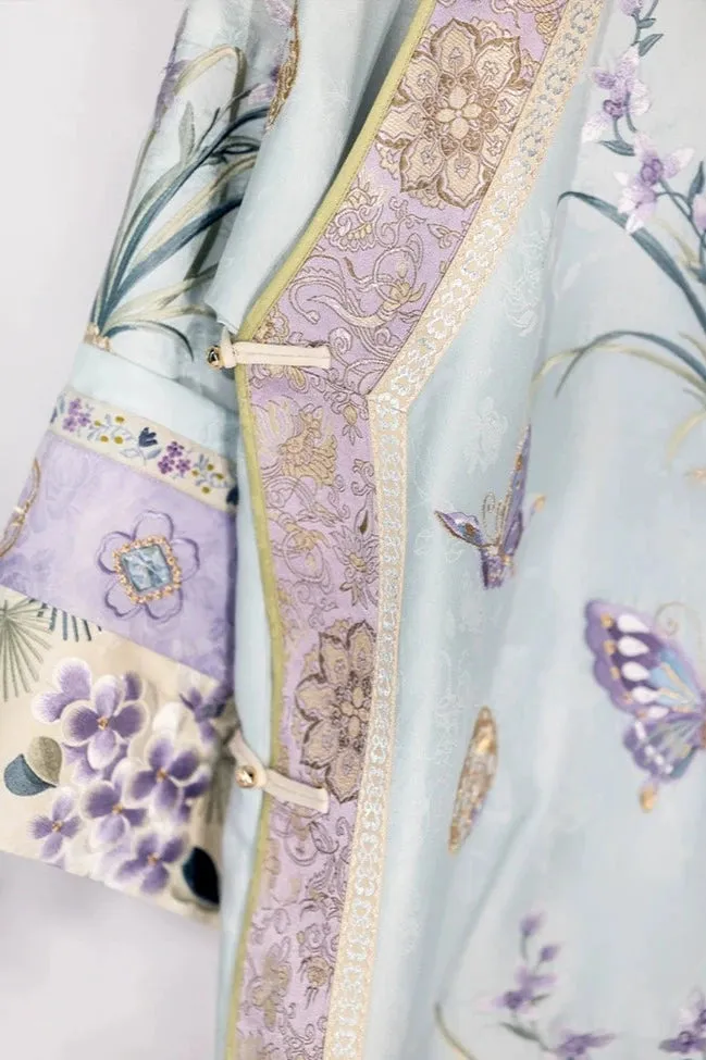 Meng Meng 萌萌 Qing Dynasty Embroidered Changyi Dress