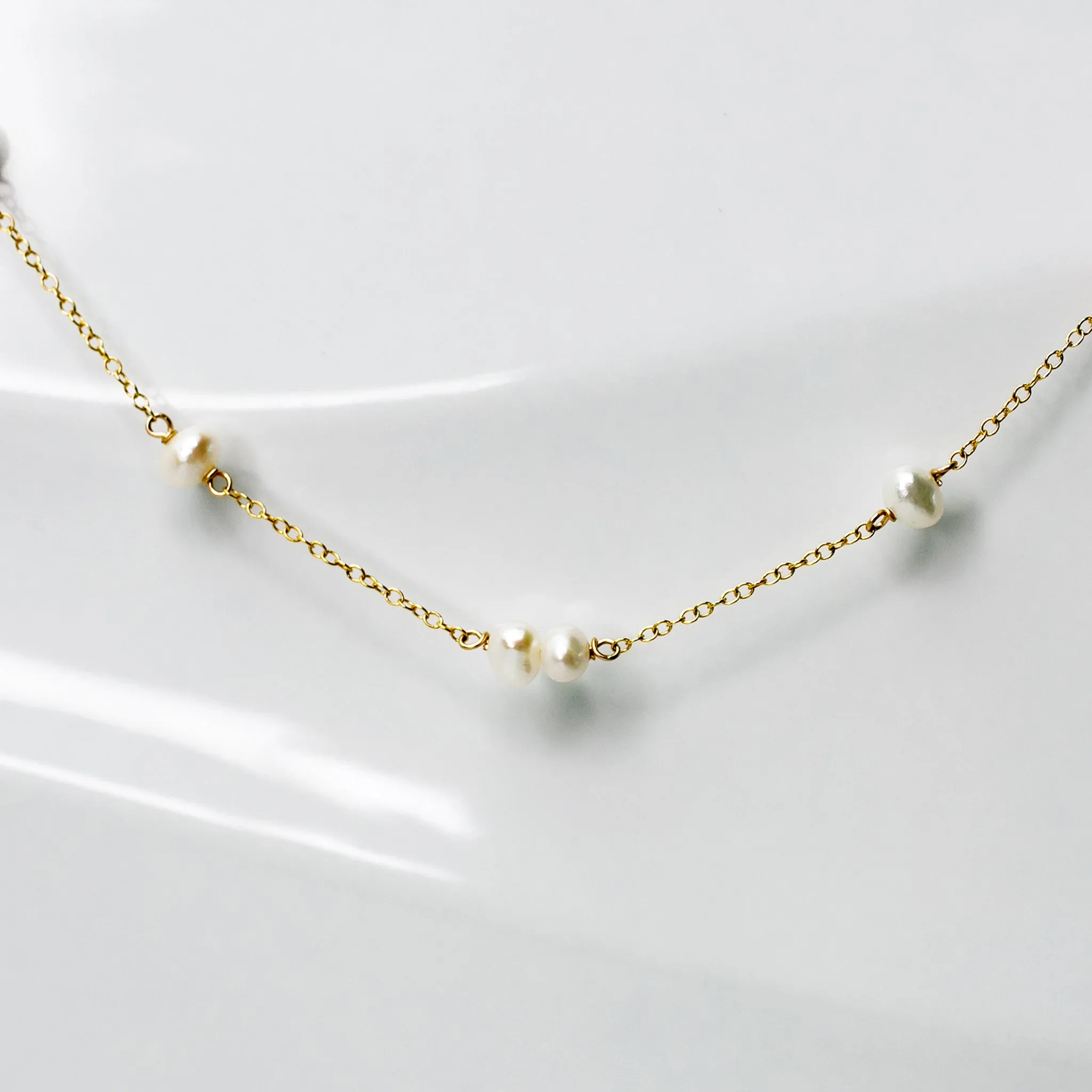 Naya Freshwater Pearl Satellite Necklace