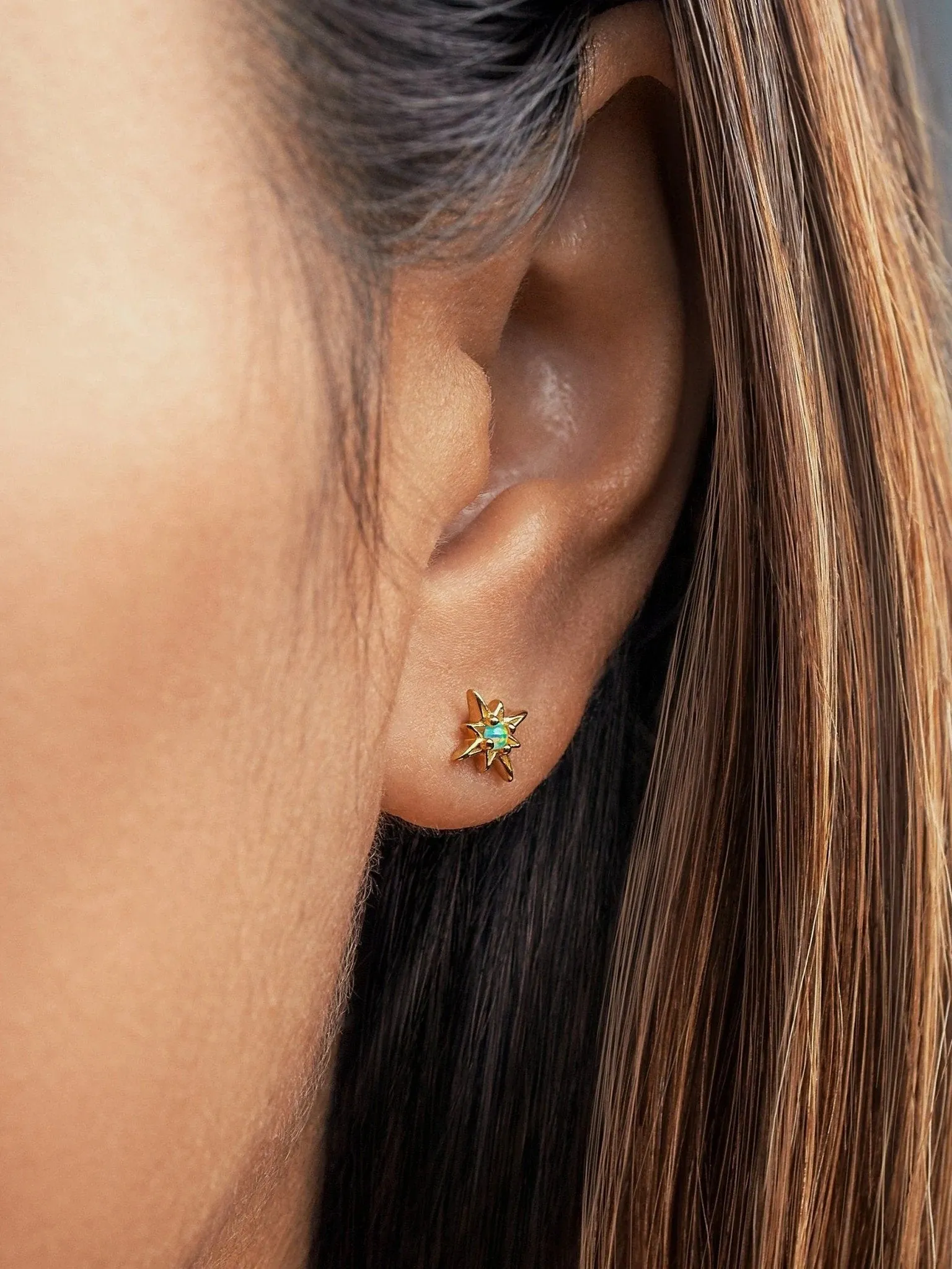 Olympia Starburst Stud Earrings