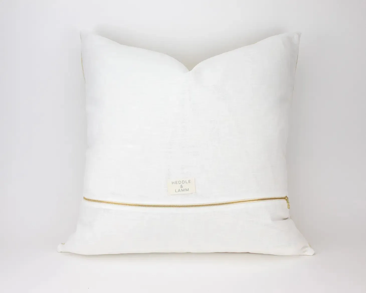 Priya - 24" Beige Indian Wool Pillow