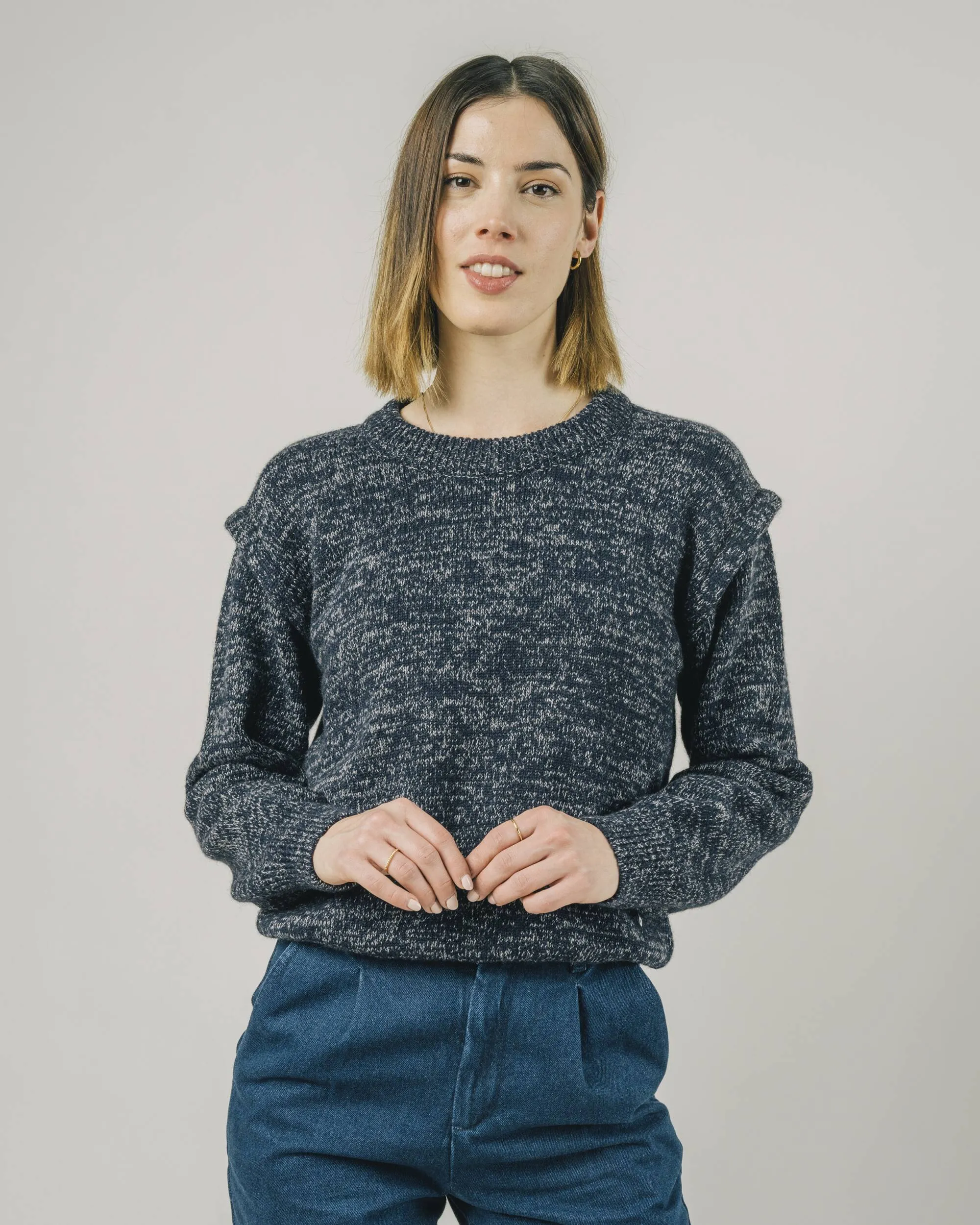 Retro Sweater Navy