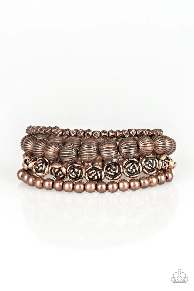 Rose Garden Gala Copper-Bracelet