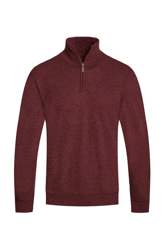 TEEK - Mens Knit Quarter Zip Sweater