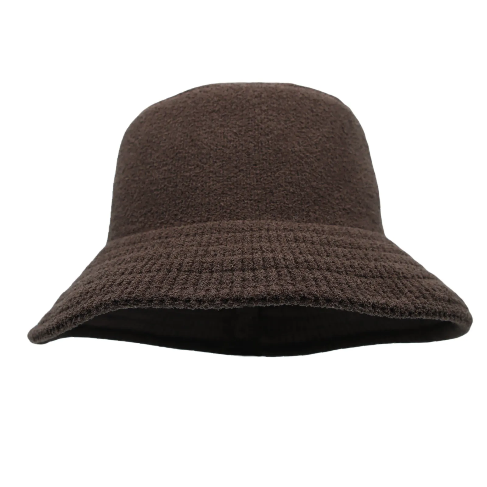 Winter Polyester Warm Bucket Hat Fedora Outdoor Cap NCB1304