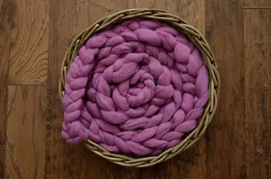 Wool Braid - Purple